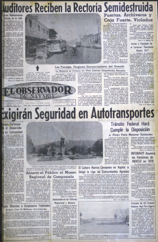 El Observador de Nayarit, 1976-1993